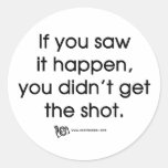 Missed Shot Quote Stickers