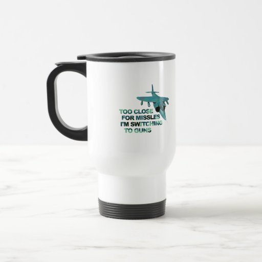 Missiles Switch Guns Coffee Mug