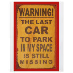 Missing Car flyers