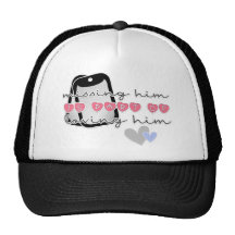 Missing him hat