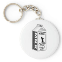 Missing Liberty Milk Carton Keychains