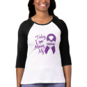 Missing My Grandfather 1 (Purple Ribbon) t-shirts