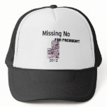 Missing No For President! hats