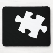 Missing Puzzle Piece Mouse Mats