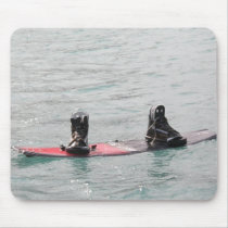 Missing Wakeboarder Mouse Pad