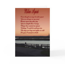 Missing You Card
