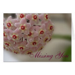 Missing you card