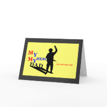 Missing you Dad Greeting Cards