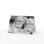 Missing you on your Birthday Dogue puppies card