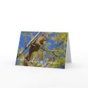 Missing you Squirrel greeting card
