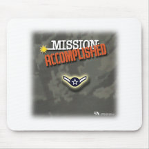 Mission Accomplished (E-2) Mousepad