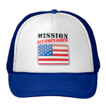 Mission Accomplished United States Mesh Hats