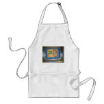 Mission Cake aprons