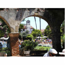 Mission Capistrano Church Arches Photo Sculpture