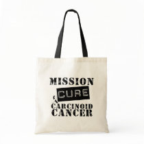 MISSION CURE Carcinoid Cancer Tote Bag