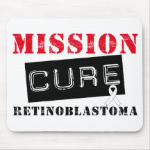 Mission Cure Retinoblastoma Mouse Pad