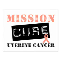 Mission Cure Uterine Cancer Post Card
