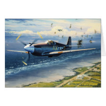 Mission Over Normandy by William S. Phillips Cards