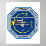 Mission Patch of the STS-112 Shuttle Mission – 200 Posters