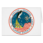 Mission Patch of the STS-76 Shuttle Mission - 1996 Card
