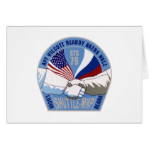 Mission Patch of the STS-79 Shuttle Mission - 1996 Card