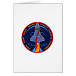 Mission Patch of the STS-95 Shuttle Mission - 1998 Greeting Card