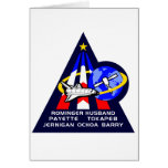Mission Patch of the STS-96 Shuttle Mission – 1999 Greeting Card