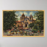 Mission San Carlos de Borromeo de Monterey posters
