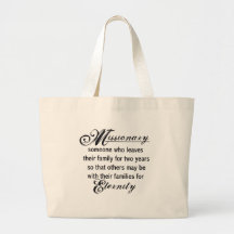 Missionary Eternity Canvas Bags
