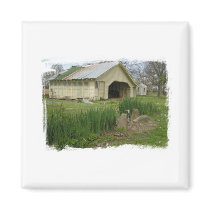 Mississippi Barn Magnet