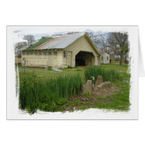 Mississippi Barn Postcard