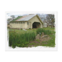 Mississippi Barn Postcard