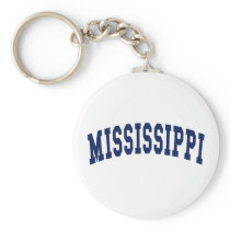 Mississippi College Keychain