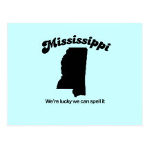Mississippi Motto - Spell it Post Cards