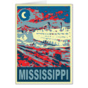 Mississippi River Boat cards