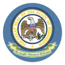 Mississippi Seal Stickers