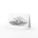 Mississippi Steamboat Greetings Card