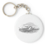 Mississippi Steamboat Keyring keychains