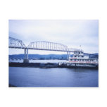 Mississippi Valley Barge Postcard