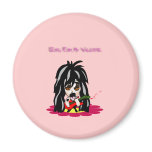 MissMissyLue's Song For My Valentine Fridge Magnet