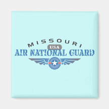 Missouri Air National Guard Refrigerator Magnet