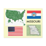 Missouri, USA postcards
