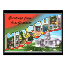 Missouri Vintage Postcard