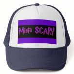 Mista SCARY Purple Logo Baseball  Trucker Hat