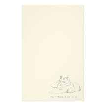 Mister Kitty Cat Stationery
