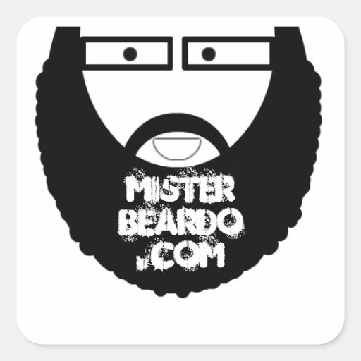 MisterBeardo Vinyl Stickers