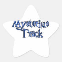 Misterius Track Blue Classic Sticker