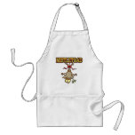 Mistletoad Mistletoe Toad Cartoon aprons