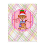 Mistletoe Cat Post Card