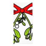 mistletoe rack cards